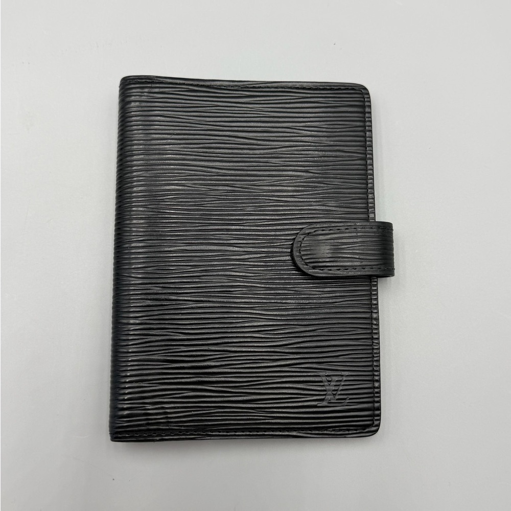 Louis Vuitton Agenda Pm Epi Black